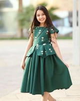 فستان بناتي اليوم الوطني