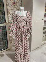 فستان رمضان ابيض