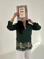 جديد قميص اخضر