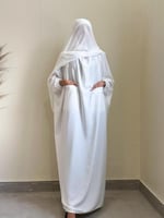 عباية الحج والعمره مع غطاء للوجه