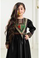 فستان بأكمام طويلة للبنات