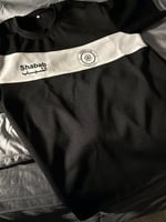 تيشرت الشباب أسود &ابيض