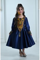 جلابية تراثية للبنات مقاس صغير