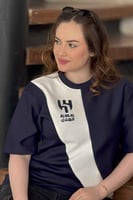 تيشرت الهلال كحلي &ابيض