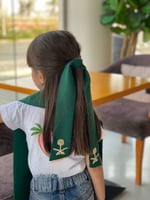 ربطة شعر بـ شعار سيفين ونخله