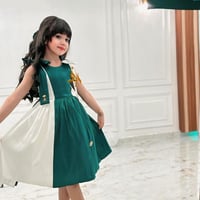 فستان بناتي يوم التائسيس جديد