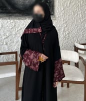 عباية كشميري خمري