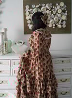 فستان رمضاني بني