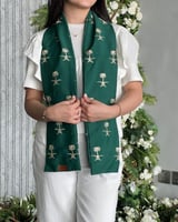 وشاحات اليوم الوطني أخضر