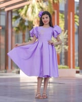 فستان بناتي بالاسم