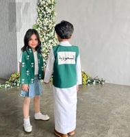 وشاحات اليوم الوطني أخضر