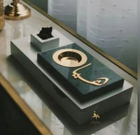 مبخره الرخام مع الصينية الانيقة