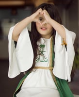 فستان اليوم الوطني بالاسم