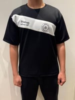 تيشرت الشباب أسود &ابيض