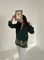 جديد قميص اخضر