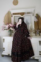 فستان رمضاني اسود