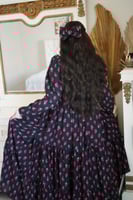 جلابيه شالكي اسود