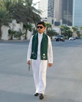 وشاح اليوم الوطني 93