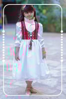 فستان التأسيس لون اوف وايت