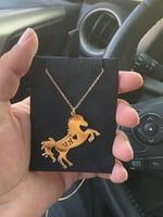 تعليقة سيارة بالاسم