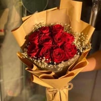 بوكية ورد احمر