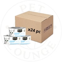 24-طعام رطب معلب مهروس للقطط الصغيرة بالدجاج - Kit...