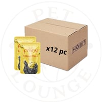 12-طعام رطب اظرف للقطط اوميغا3 دجاج وجبن - 70g Pra...