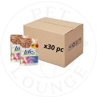 30-طعام رطب ظرف للقطط تونة وفواكة مشكلة - 70g Life...