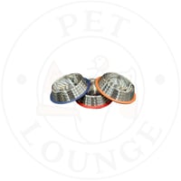 صحن ستيل صغير مع شفط