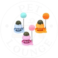 لعبة شكل قطة كاتنيب مع كورة تفاعلية لاصق