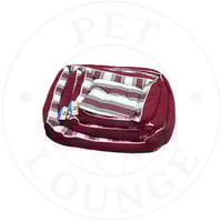 سرير مفرش مع مخدة للحيوانات الاليفة Happy Pet