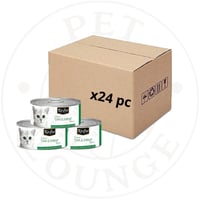24-طعام رطب معلب للقطط بنكهة التونة وجمبري - Kit C...