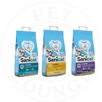 رمل للقطط عالي التكتل - 10L Sanicat Classic