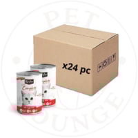 24-طعام رطب معلب للقطط وجبة كاملة تونة وتوت الغوجي...