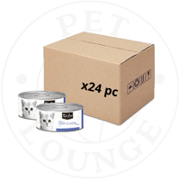 24-طعام رطب معلب للقطط بالتونة - Kit Cat Deboned 8...