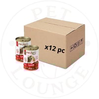 12-طعام رطب معلب للقطط لحم الضأن مهروس - 400g ProA...