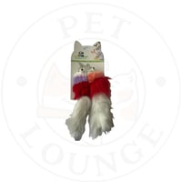 لعبة للحيوانات 2 فارة ملونة ذيل طويل