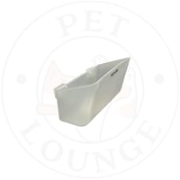 ماكلية تعليق بلاستيك شفاف - سن خارجي عالي 16سم