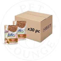 30-طعام رطب ظرف للقطط بافخاذ الدجاج - 70g Life Cat