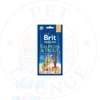 مكافات اعواد للقطط بالسلمون وسمك المرقط - Brit 3x1...