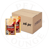 6-طعام رطب ظرف للقطط بالدجاج ولحم بقر - 40g Inaba...