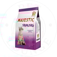 طعام جاف للقطط المعقمة - Majestic