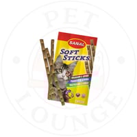 مكافات اعواد صحية للقطط ديك رومي وكبدة - 3x15g San...