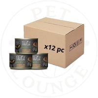 12-طعام رطب معلب للقطط افتر دارك دجاج ولحم ضأن بال...