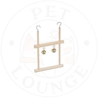 لعبة ارجوحة للطيور الصغيرة مع جرسين - Trixie