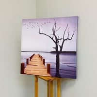 لوحة قماشية خريفية