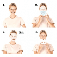 ماسك الوجه من غارنيية بالفحم لشد المسام و ترطيب ال...