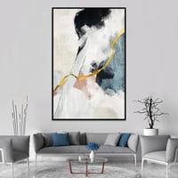 لوحة جدارية فن تجريدي مودرن