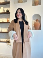 فروة جملي مع ابيض