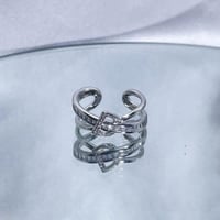 خاتم أنيق بتصميم حرف D